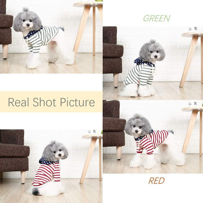 Pet Dog Sweater, Star Spangled Dog Hoodies Clothes Small Pet Apparel Clothing Puppy Outfit for Walking Party